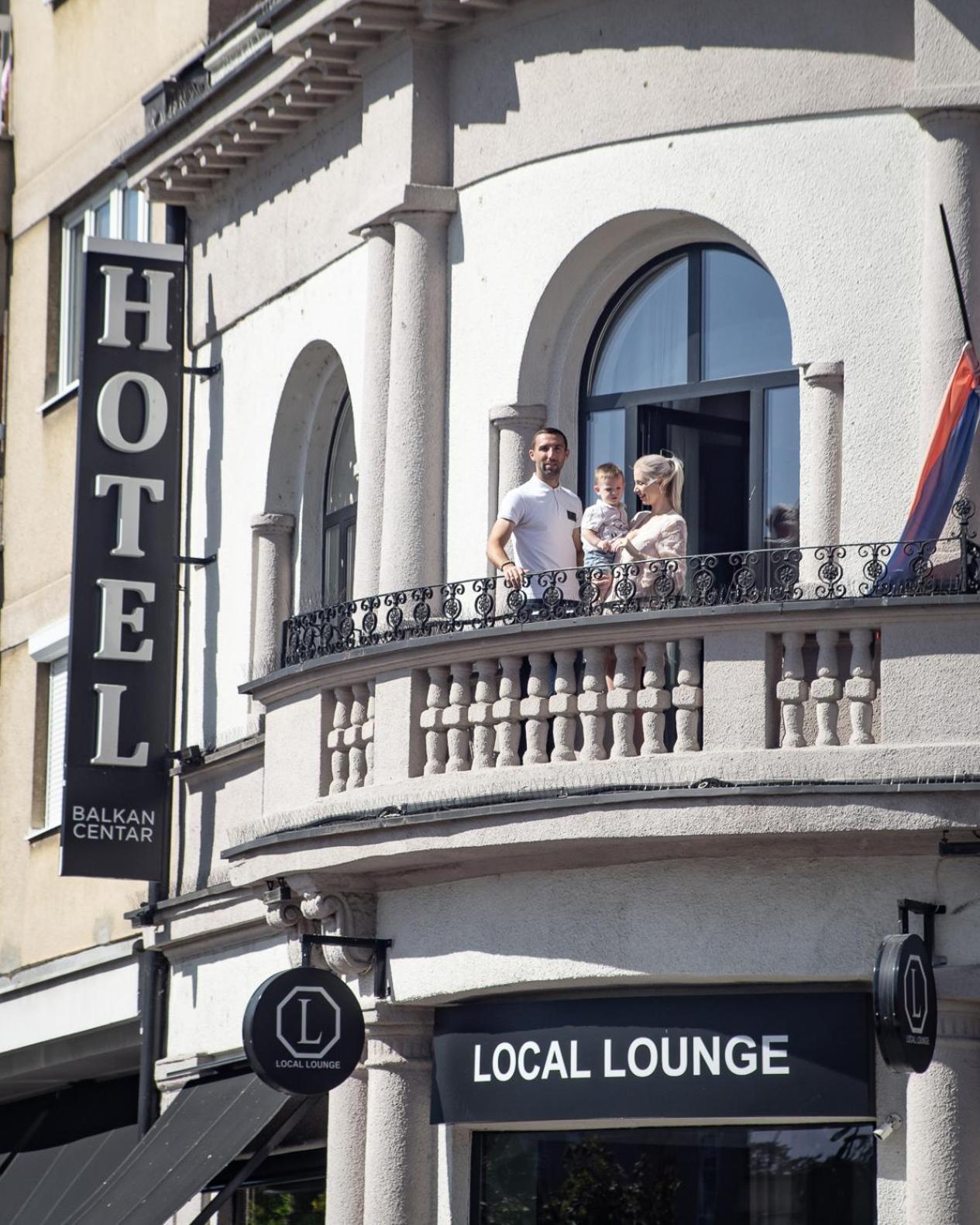 Hotel Balkan Centar ビイェリナ エクステリア 写真